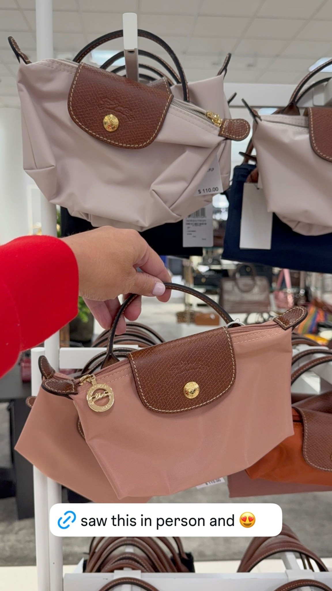 The cutest little mini bag… I’m thinking this could house all my essentials and I grab it like a clutch and run out the door or throw it into my larger bags….



#LTKGiftGuide #LTKmomlife #LTKdayinmylife