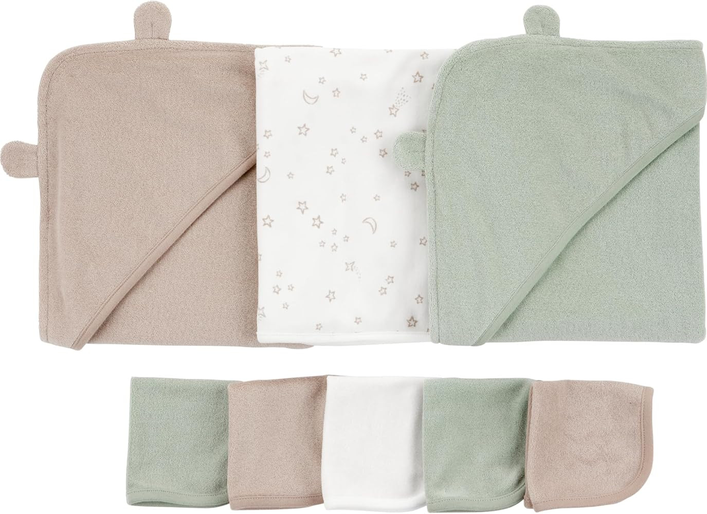 Simple Joys by Carter's baby-girls 8-piece Towel and Washcloth Set | Amazon (US)