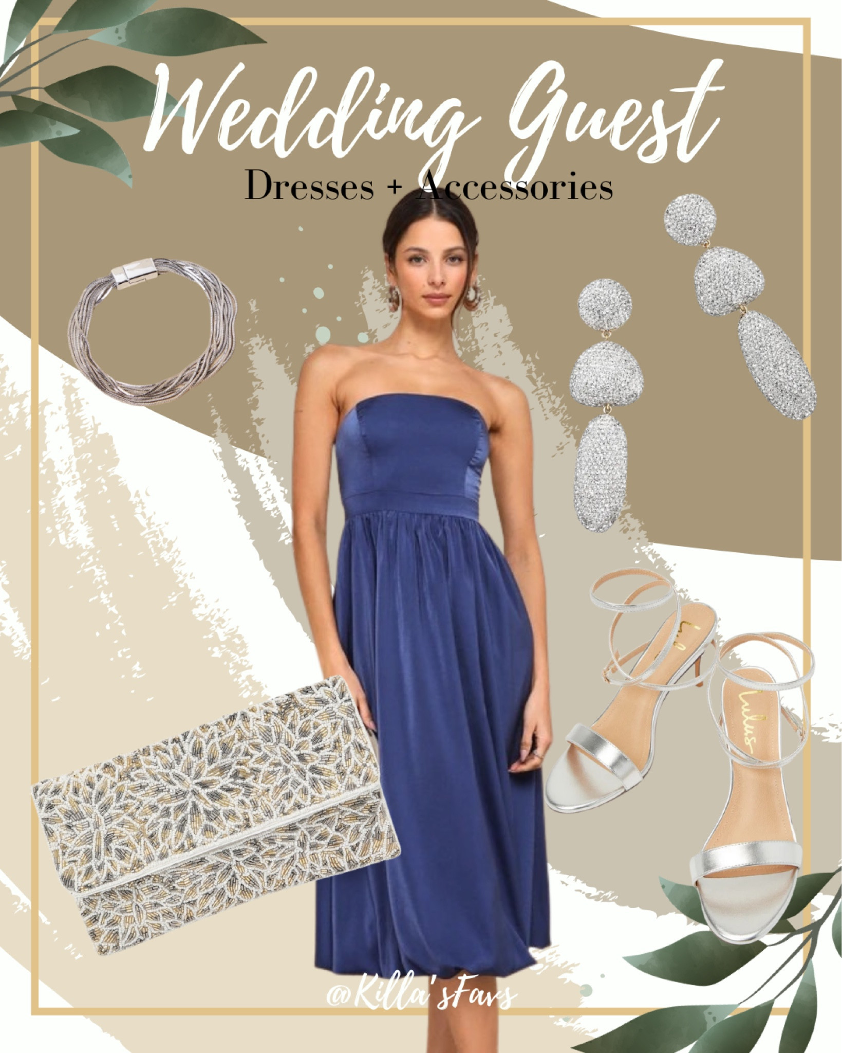 Wedding Guest outfit💙

#weddingguest #weddingattire #wedding #weddingguestoutfit #outfit #accessories #spring #springfashion

#LTKstyletip #LTKSeasonal #LTKwedding