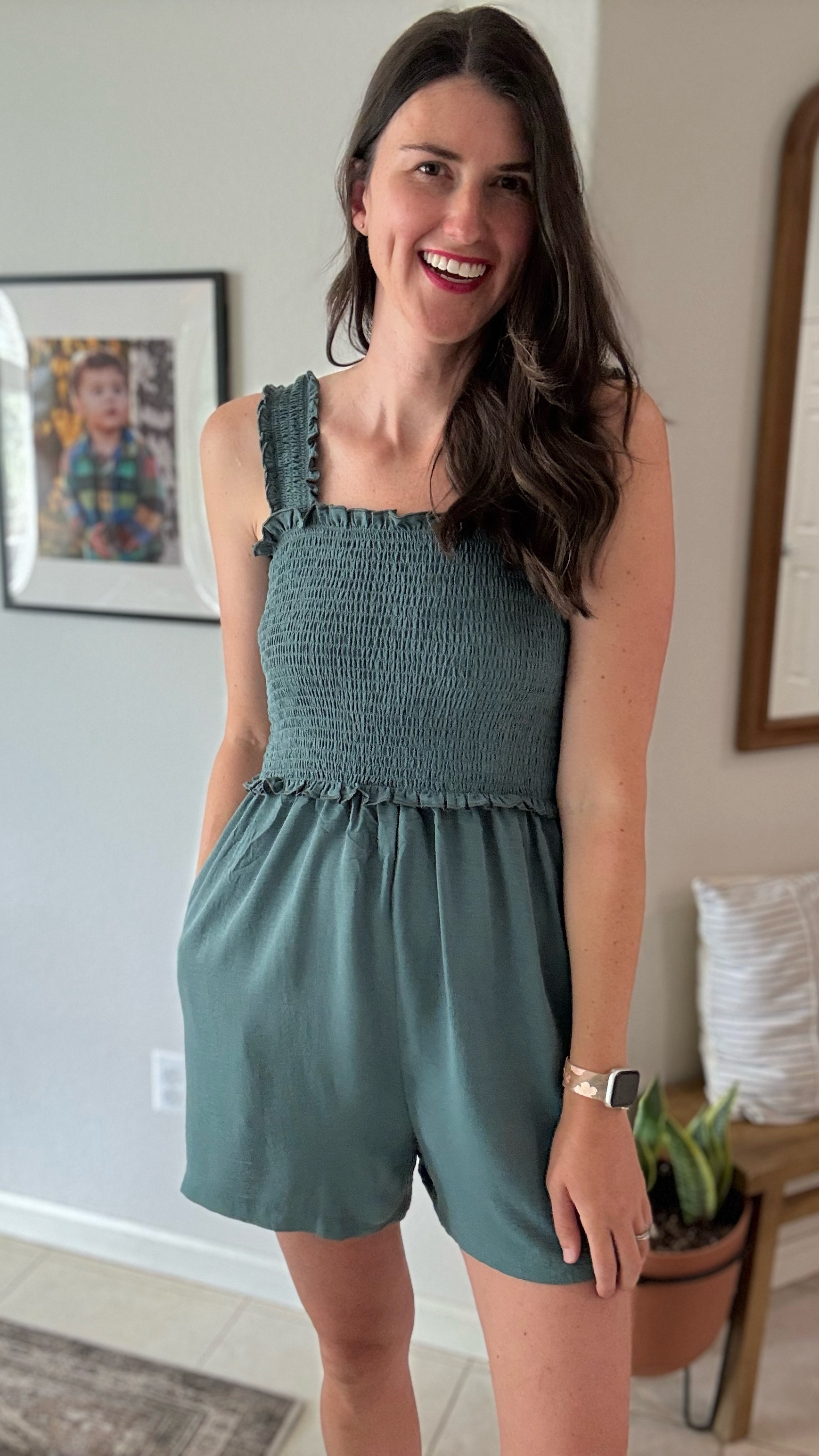 This romper is a 12/10!!! So comfy!! 

#LTKOver40 #LTKSummerEdit #LTKFindsUnder50