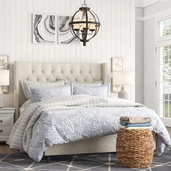Kalvin Upholstered Standard Bed | Wayfair North America