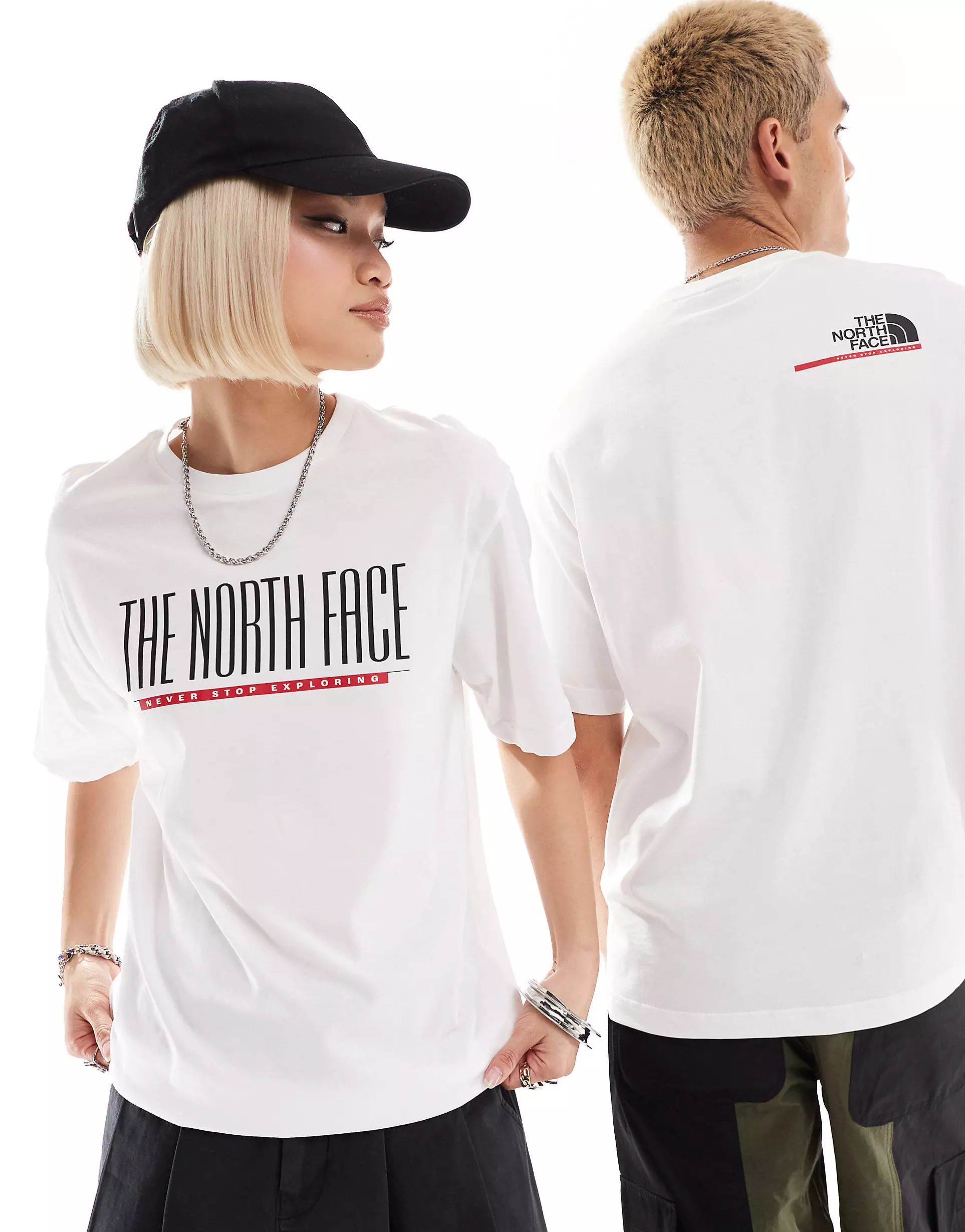 The North Face 1966 retro logo t-shirt in white | ASOS | ASOS (Global)