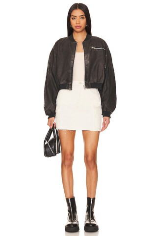 Cargo Viper Skirt in First Egret | Revolve Clothing (Global)