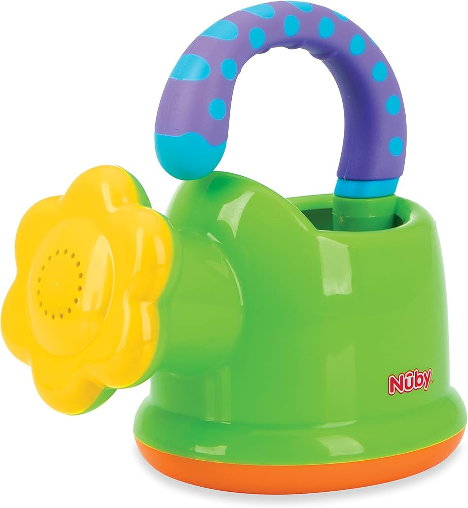 Nuby Watering Can Bath Toy for Baby - 18+ Months - Interactive and Fun Baby Bath Essentials | Amazon (US)