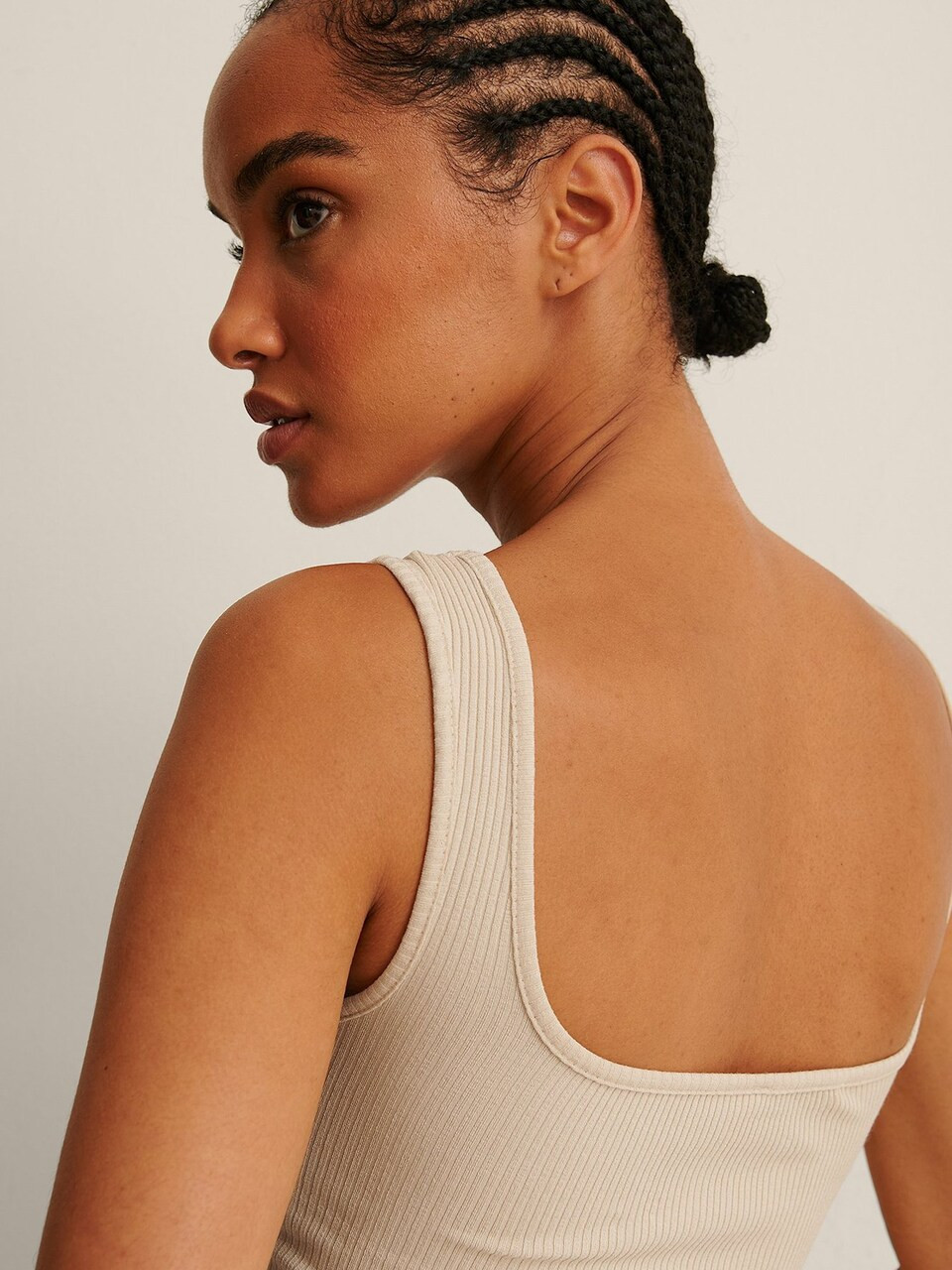 NA-KD Top in Beige | ABOUT YOU (DE)