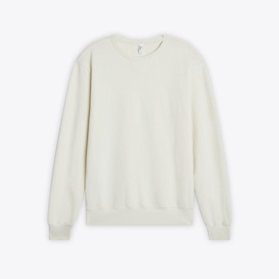 Unisex Recycled Terry Crewneck Sweatshirt | Italic