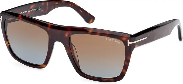 TOM FORD Alberto 55mm Gradient Square Sunglasses | Nordstromrack | Nordstrom Rack