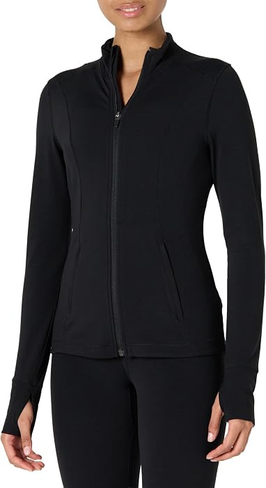 Amazon Essentials Women's Active FormFlex Buttery Soft Slim Fit Quarter Zip Long Sleeve Pullover ... | Amazon (US)