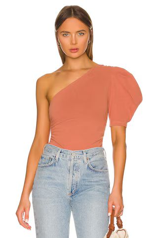 Free People Somethin Bout You Solid Bodysuit in Honey Eyed from Revolve.com | Revolve Clothing (Global)