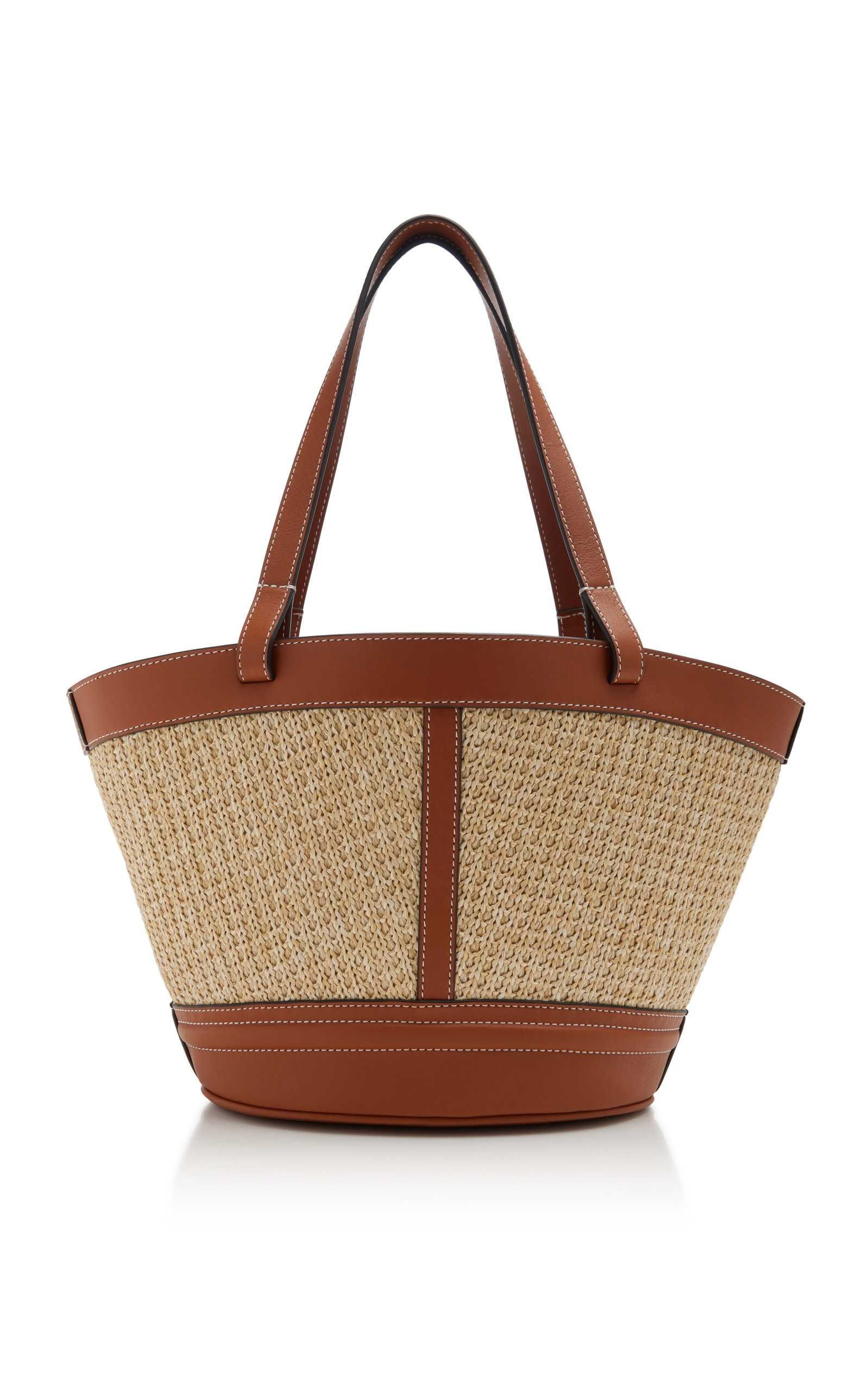 Henri Petite Raffia Bucket Tote Bag | Moda Operandi (Global)