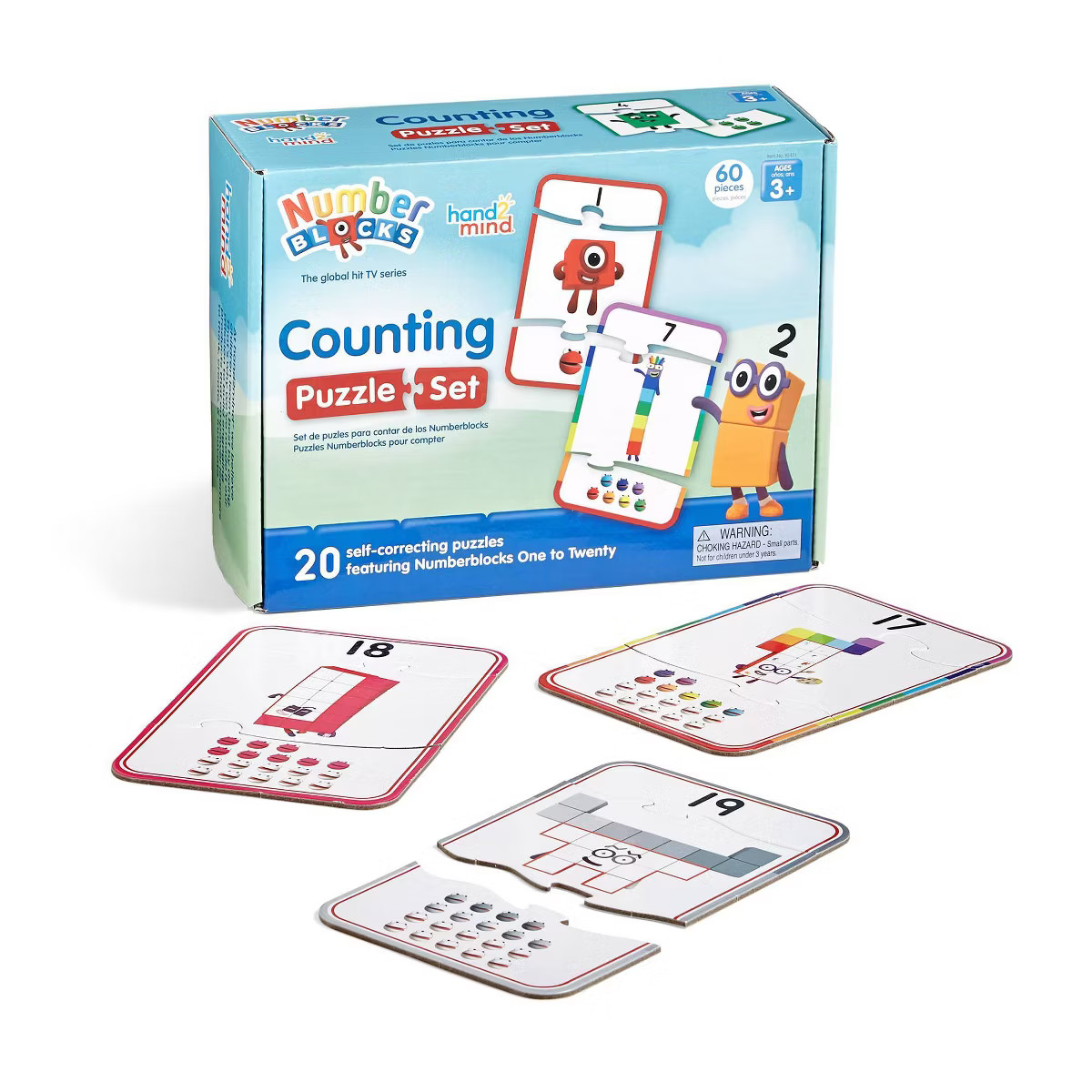 Hand2Mind Numberblocks Counting Puzzle Set | Target