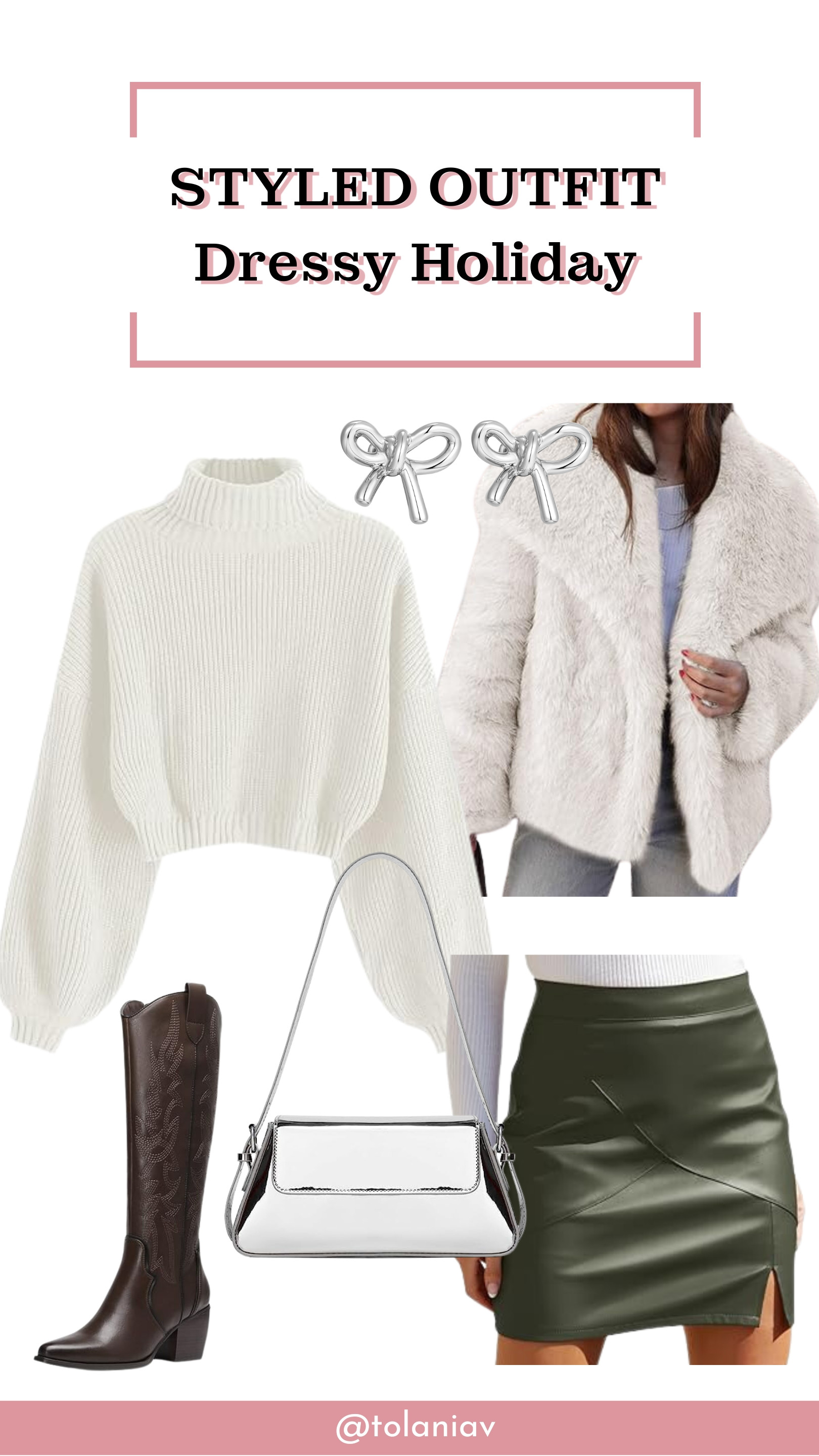 Bring the sparkle and shine this holiday season! This dressy look is perfect for turning heads and spreading festive cheer—because the best accessory is always a little glam. ✨🎄                        dressy holiday outfit, festive style, holiday fashion, chic holiday look, holiday party outfit, glamorous outfit, holiday wardrobe, seasonal style, holiday dressing, evening holiday look. 

 #LTKCyberWeek #LTKHoliday #LTKStyleTip