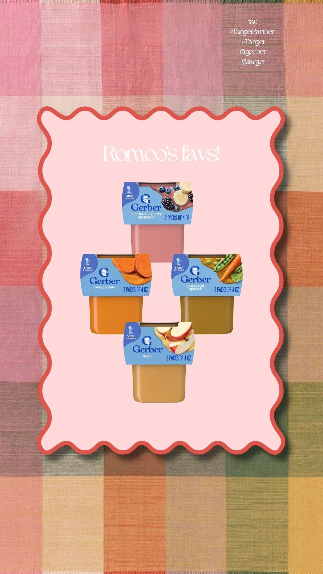 Romeo’s favs 🍌🫐 the Gerber Banana Blackberry Blueberry tubs make meals so easy -  real ingredients, no added sweeteners, and so yummy!! linked from Target :) 

#ad #TargetPartner #Target @gerber @target