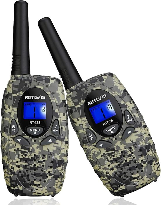 Retevis RT628 Kids Walkie Talkies,Army Toys for 6-12 Year Old Boys Girls,FRS Walky Talky with Key... | Amazon (US)