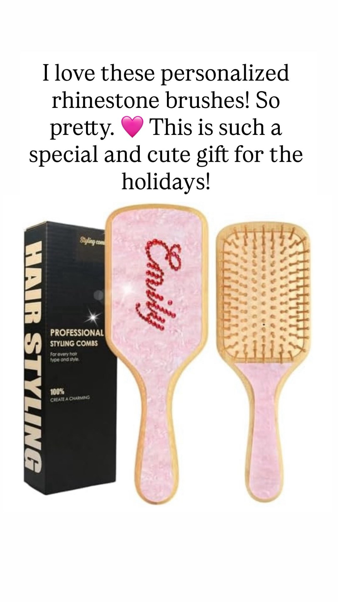 Rhinestone brush for stockings 

#LTKGiftGuide #LTKBeauty #LTKHoliday