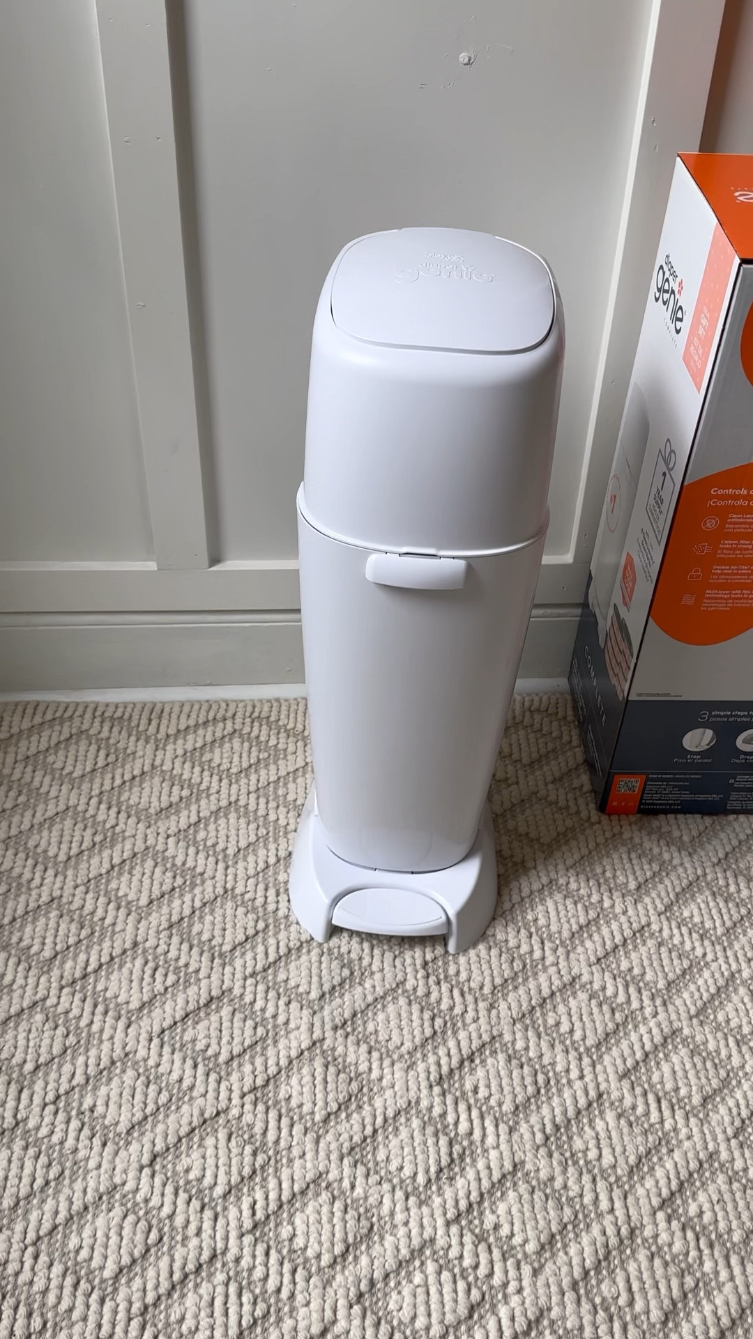 Perfect diaper trash bin for our nursery 

#LTKunder100 #LTKbump #LTKbaby