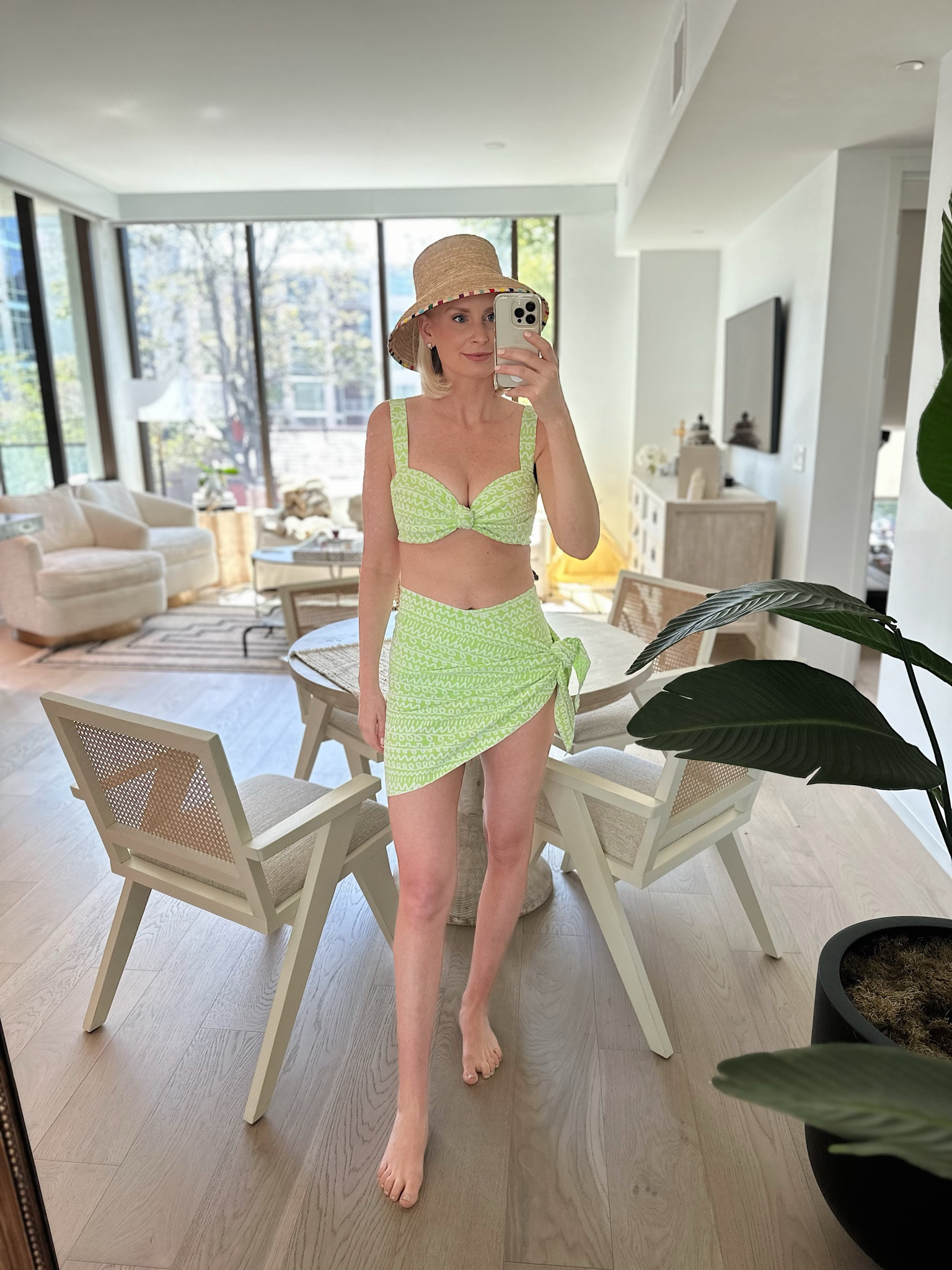 Headed to the pool! Wearing a small in the top and medium in the bottoms! Took the XS/S in the sarong.

#LTKswim #LTKstyletip