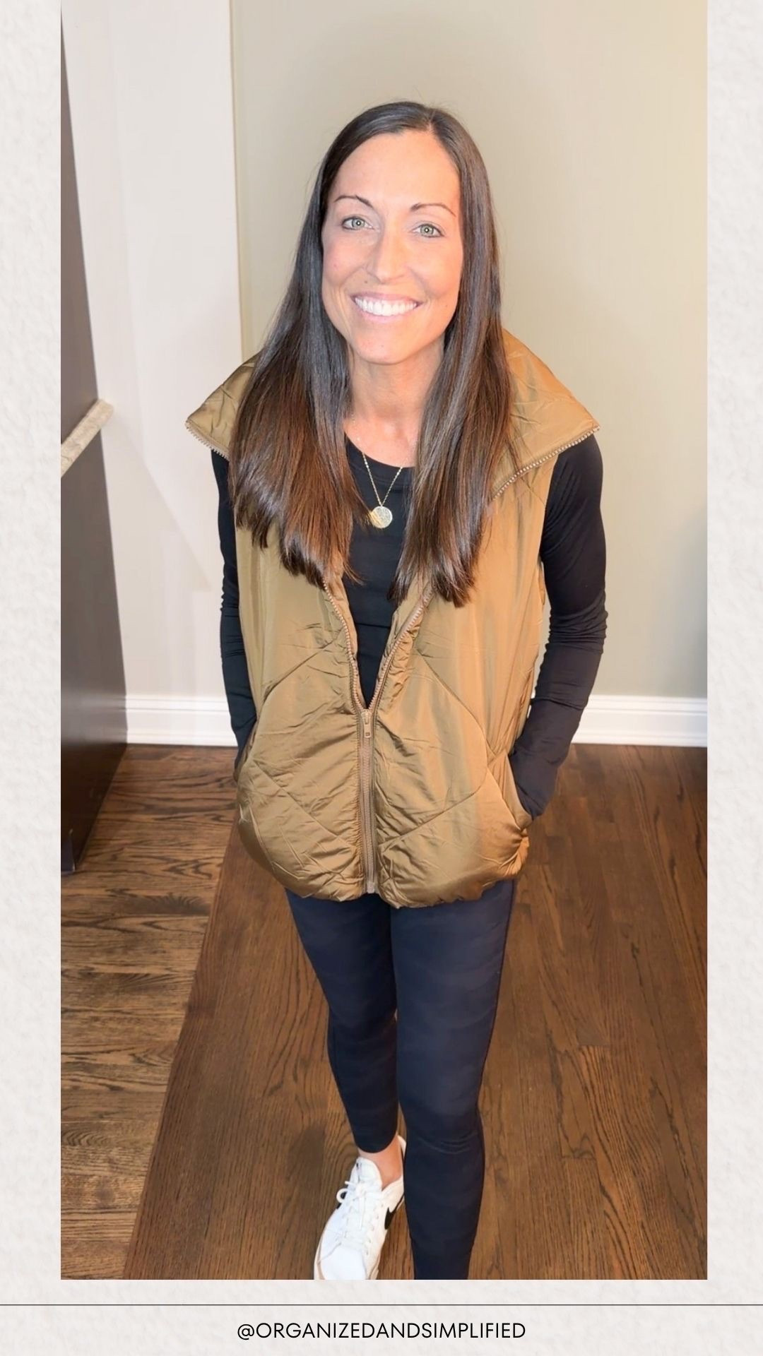 Love this camel colored puffer vest from Amazon!  Easy to throw on this fall and matches everything! 

#LTKSeasonal #LTKActive #LTKStyleTip