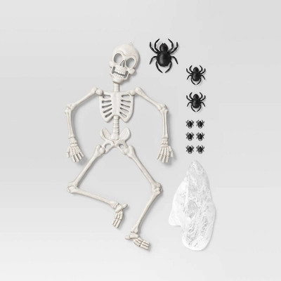 11pc Skeletons and Spiders Halloween Decorative Scene Setter Kit - Hyde & EEK! Boutique™ | Target