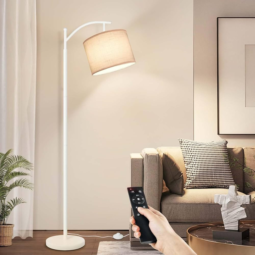 OUTON Arc Floor Lamp with Remote Control, Dimmable & 4 Color Temperatures Adjustable Modern Lamp,... | Amazon (CA)