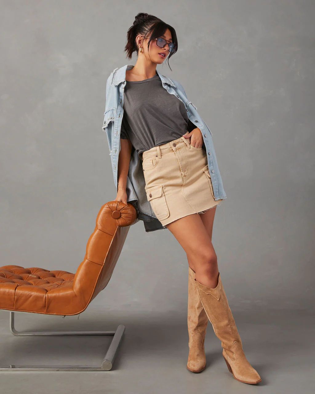 Carlisle Suede Heeled Boots | VICI Collection