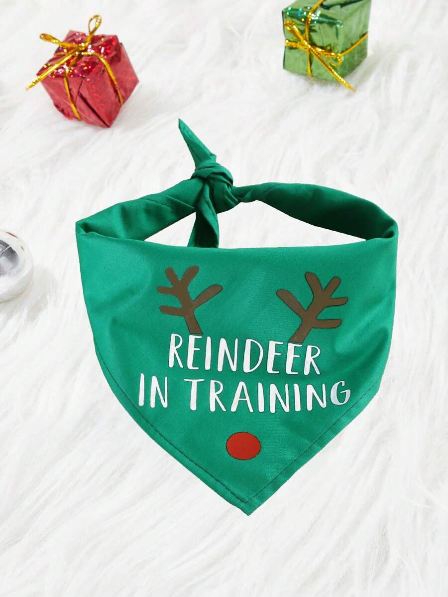 PETSIN Christmas Pet Bibs, Deer & Letter Print Dog Bandana SKU: sp2409190601833151









(100+... | SHEIN