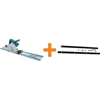 Makita 12 Amp 6-1/2 in. Plunge Circular Saw with Guide Rail Connector Kit SP6000JP7771965 - The H... | The Home Depot