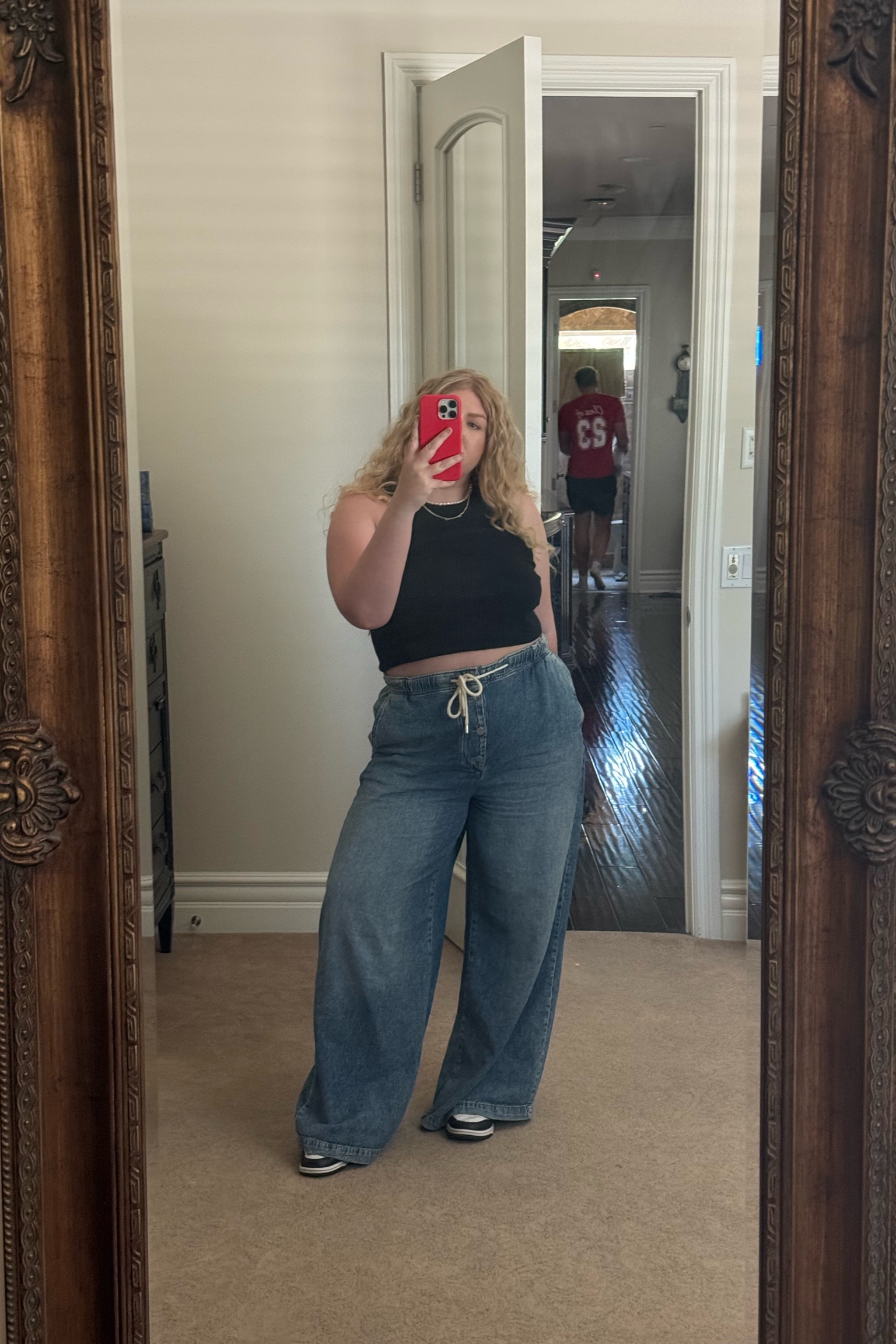 My favorite pull on jeans for the hot summer days 🥵

#LTKMidsize #LTKSeasonal #LTKBacktoSchool