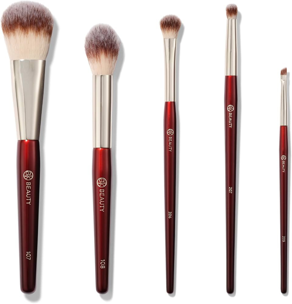 BK BEAUTY - PRECISION BRUSH COLLECTION (5PC) - Professional Makeup Brush Set for Bronzer, Blush, ... | Amazon (US)
