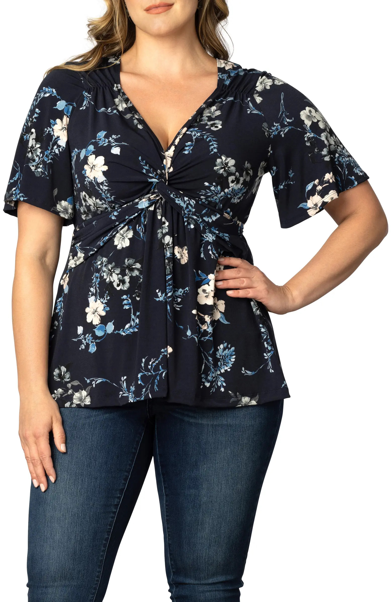 Abby Twist Front Top | Nordstrom
