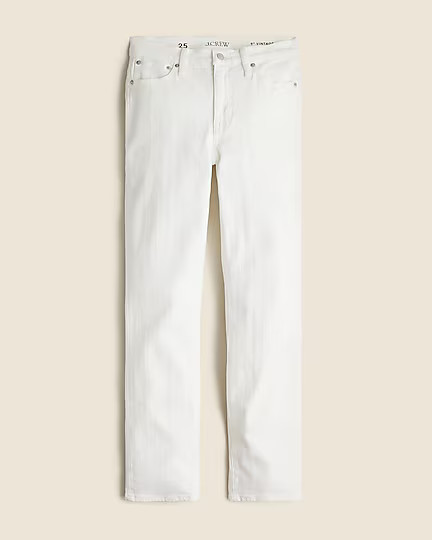 9" vintage slim-straight jean in white wash | J. Crew US