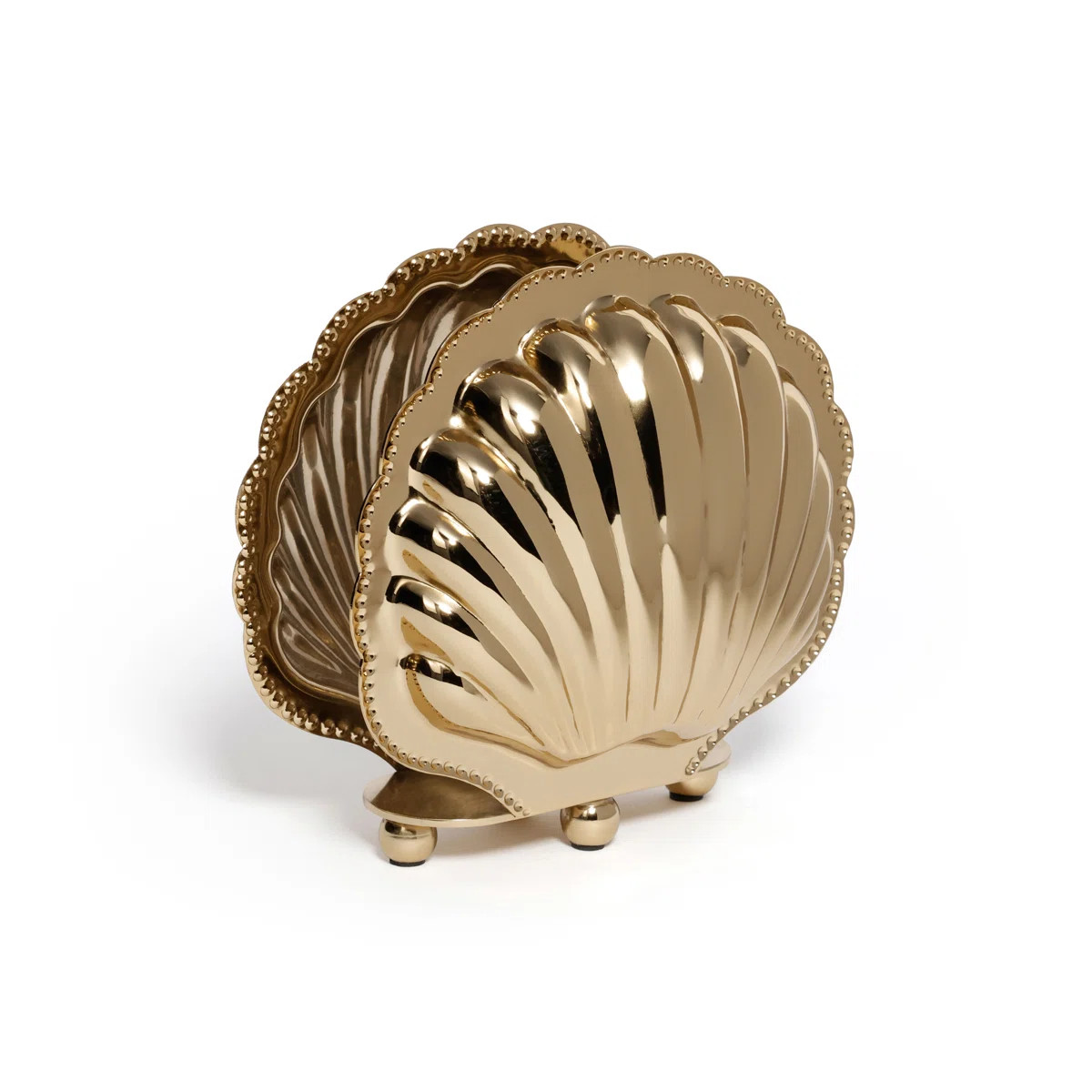 Cap Ferrat Fan Shell Napkin Holder | Wayfair North America