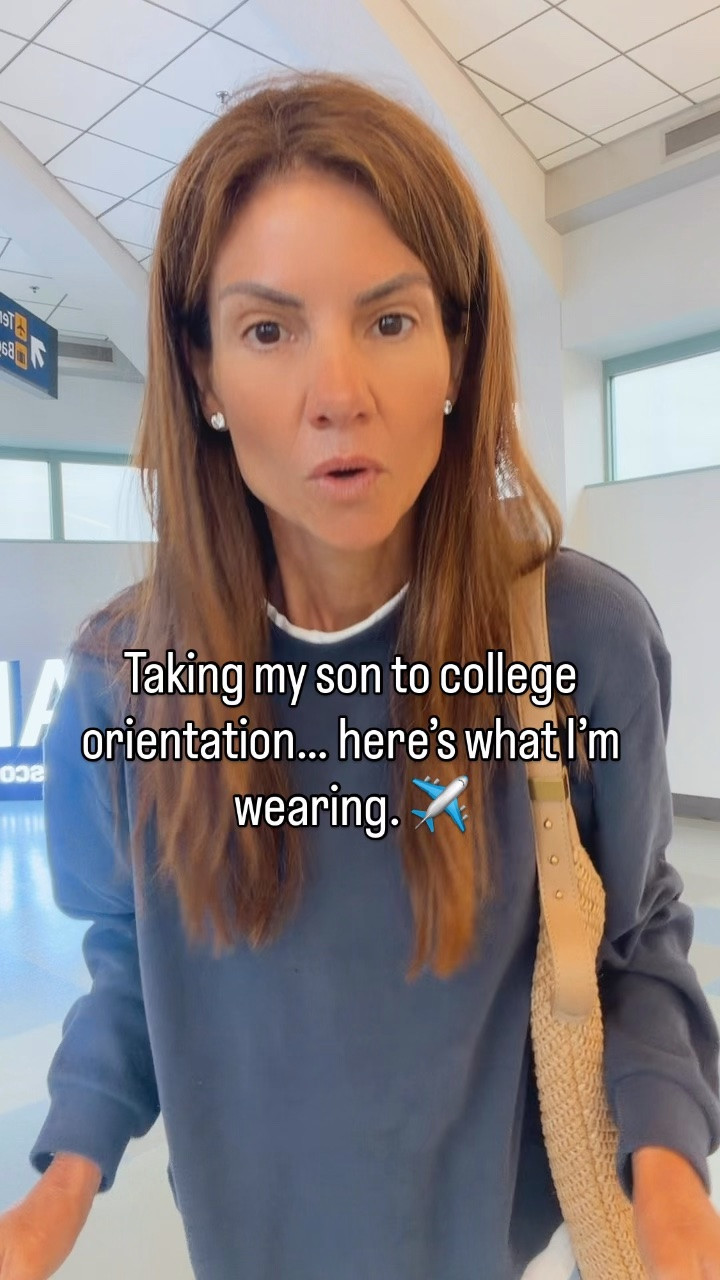 Travel day! This sweatshirt with the attached tee is one of my favorite travel pieces because the layers stay perfectly in place. It comes in several colors and tends to sell out.
I am 5'7" tall wearing a size small in a sweatshirt and a size 26 petite in the jeans. The jeans run long. If I want to wear with heels, I would wear the regular length.  I am wearing with flats, so I ordered petite. ￼

#LTKootd #LTKOver40 #LTKTravel