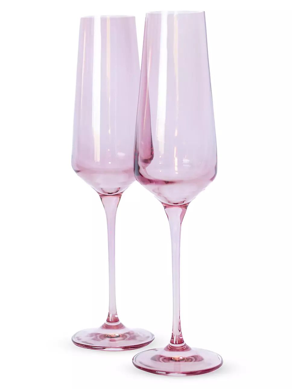 Estelle Color 2-Piece Champagne Flute Glass Set | Saks Fifth Avenue