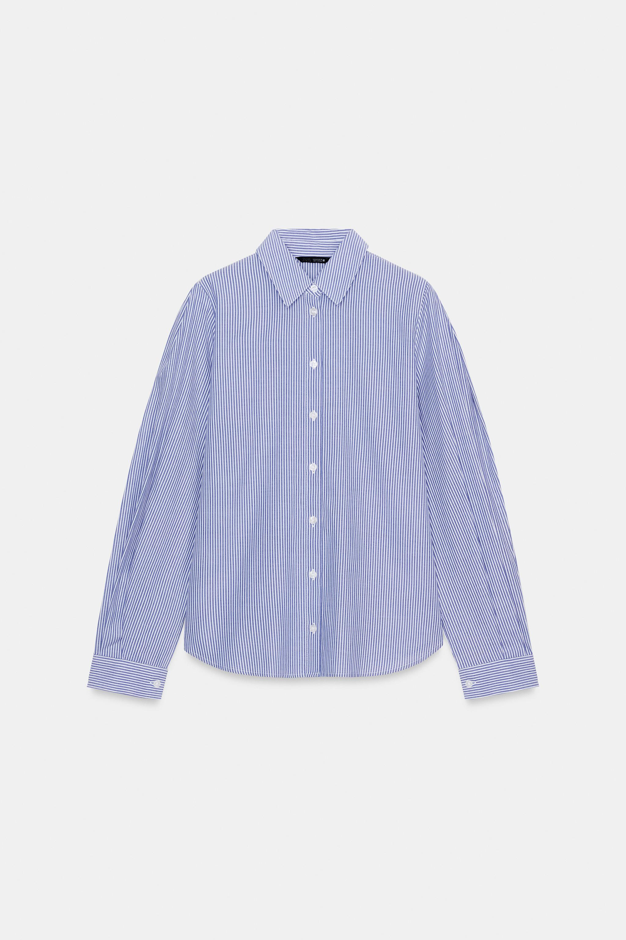 STRIPED COTTON SHIRT | Zara UK