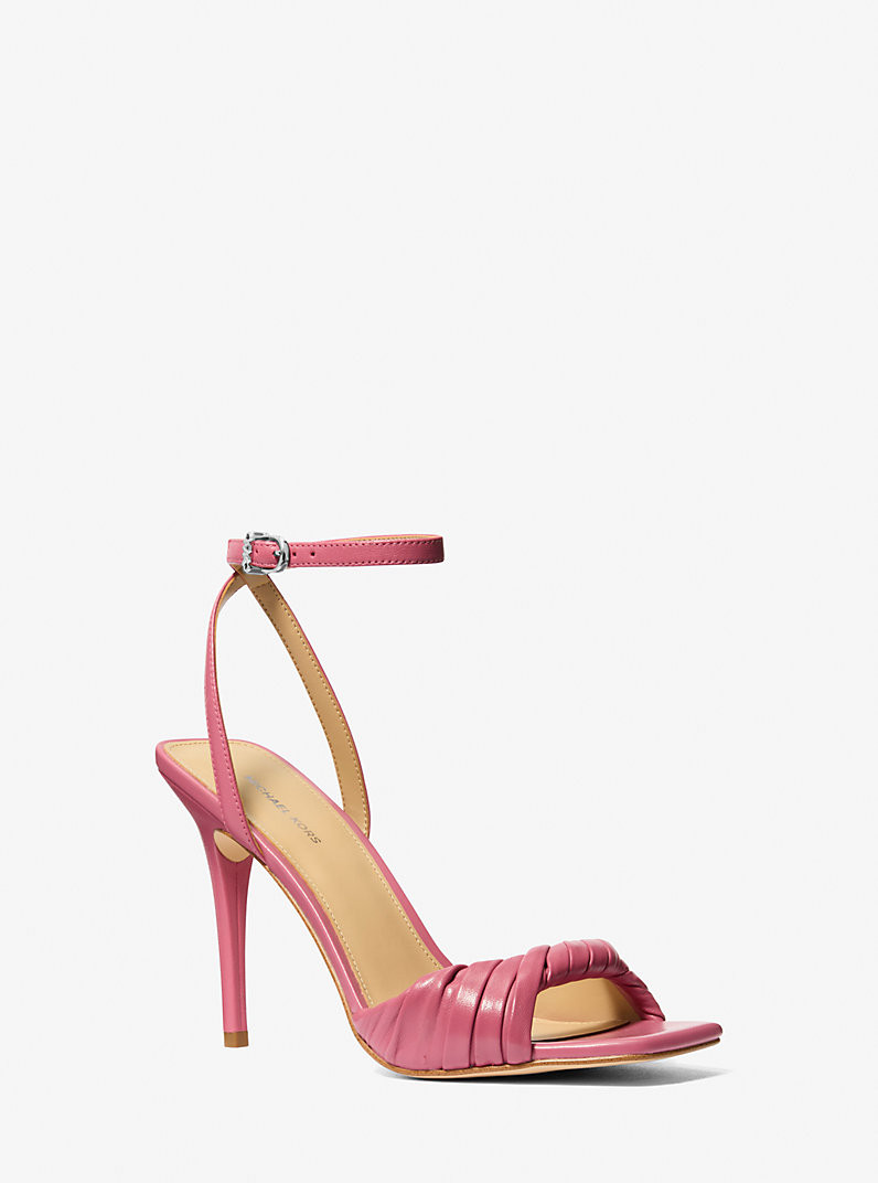 Kiana Leather Sandal | Michael Kors US
