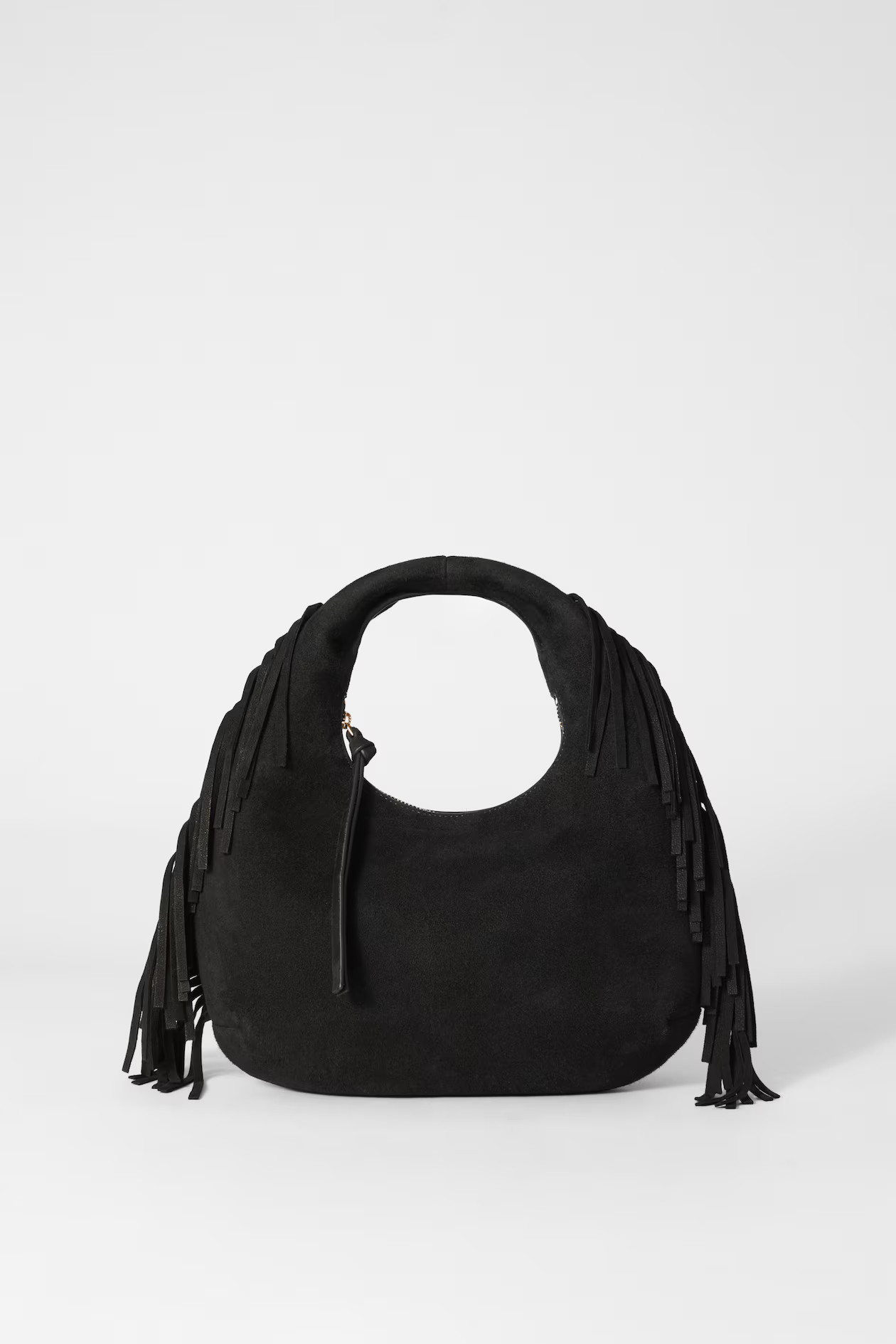 Small Fringed Suede Bag | H&M (UK, MY, IN, SG, PH, TW, HK)