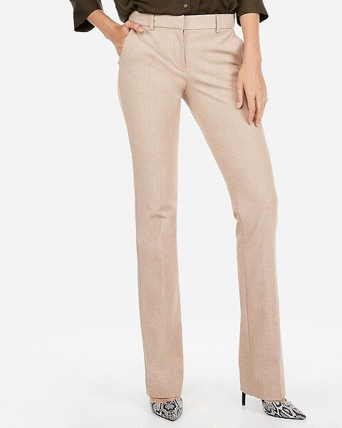 mid rise barely boot columnist pant | Express