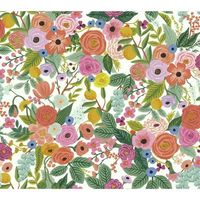 Rifle Paper Co. Garden Party 27' x 27" Wallpaper Roll | Wayfair North America