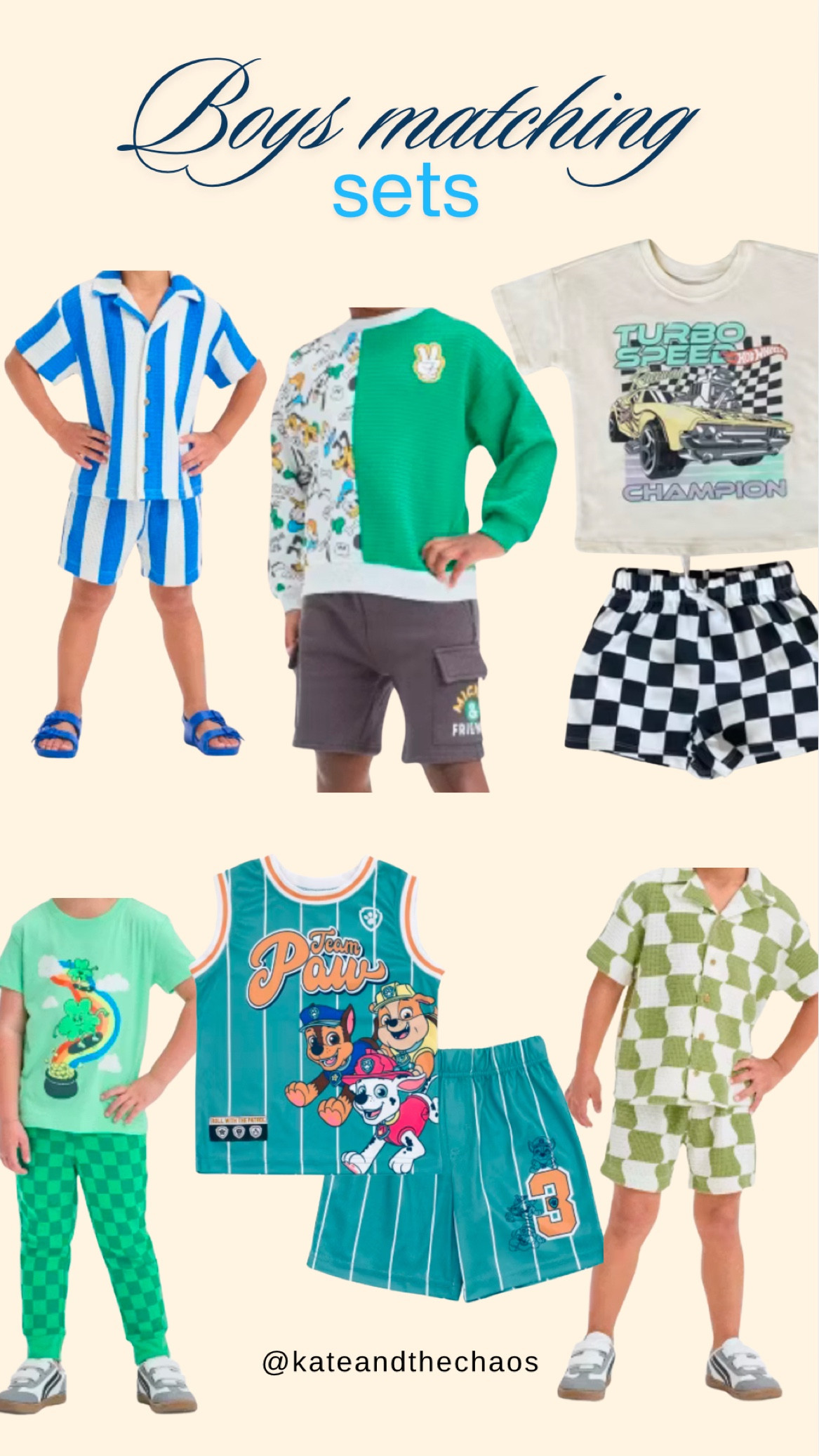 Matching sets from Target!! Really cute options🥰 #boysmatchingsets #boysclothes #cuteclothesforboys

#LTKSaleAlert #LTKKids #LTKStyleTip