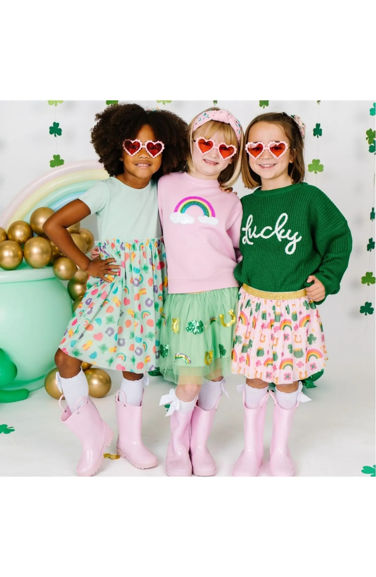 Lucky Sequin St. Patrick's Day Tutu | Nordstrom