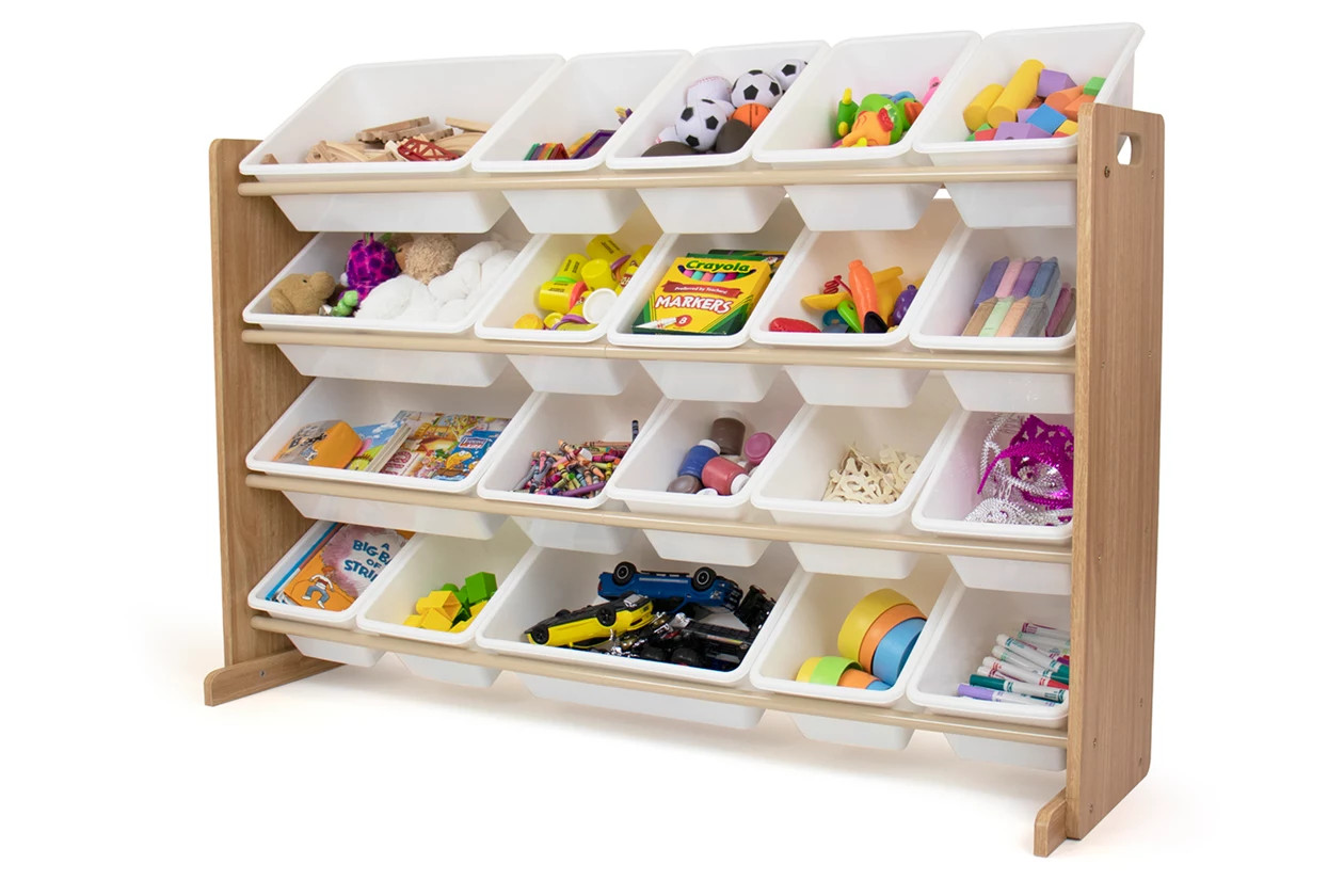 Tot Tutors Kids Journey Extra Large Toy Storage Organizer with 20 Bins | Ashley Homestore