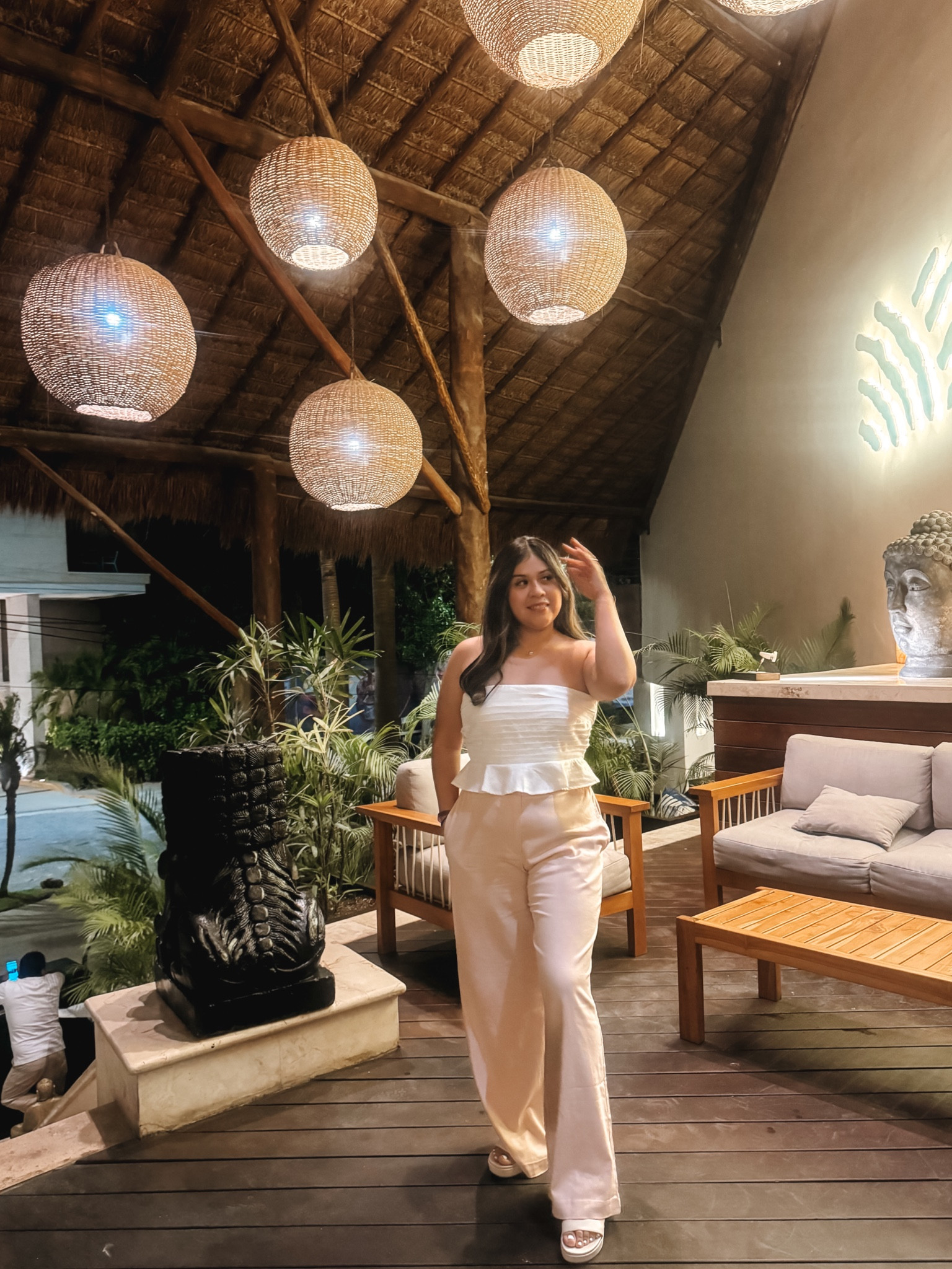 Vacation mode on 🏝️☀️

Both top and pants are L


#LTKtravel #LTKstyletip #LTKmidsize