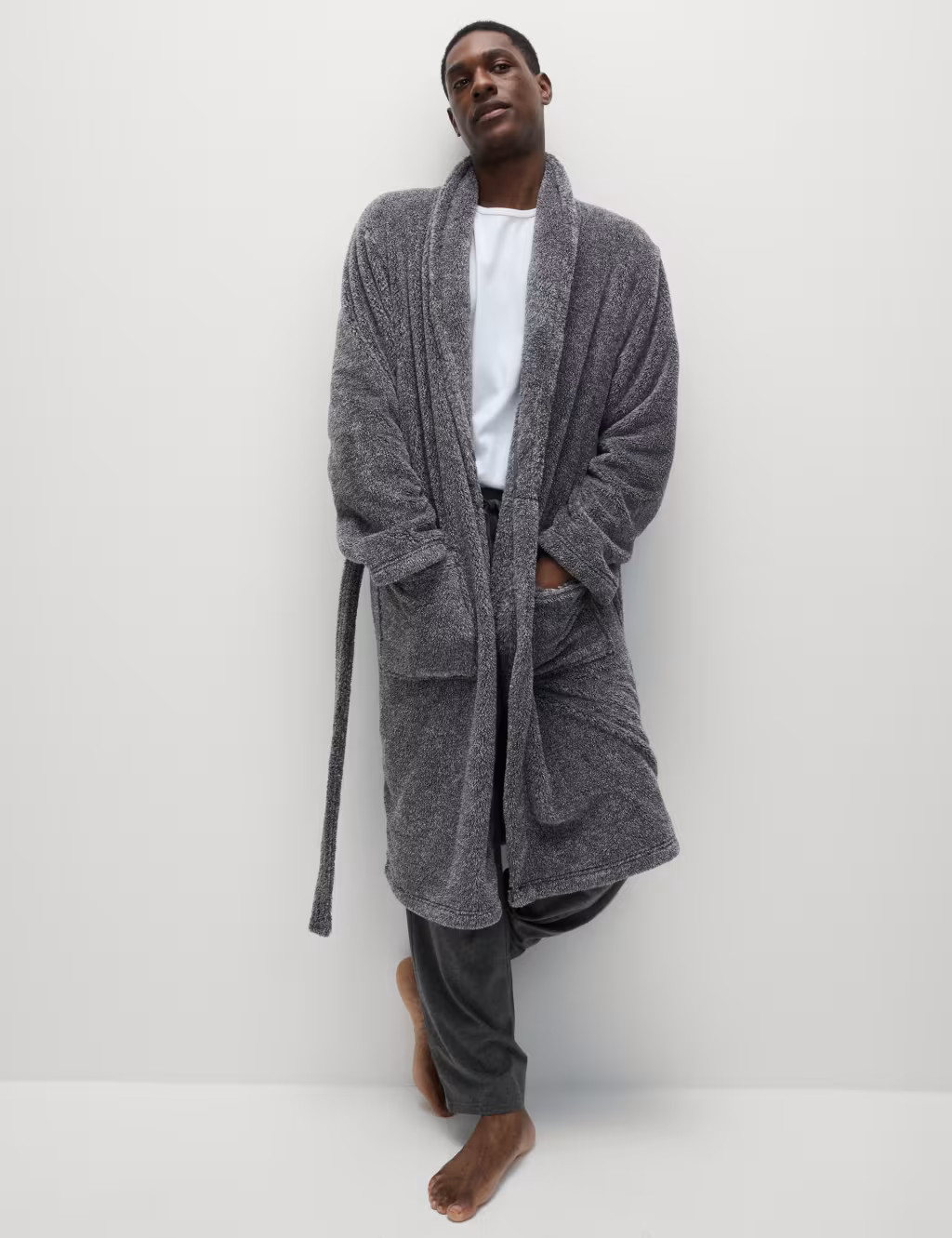 Fleece Supersoft Dressing Gown | Marks & Spencer (UK)