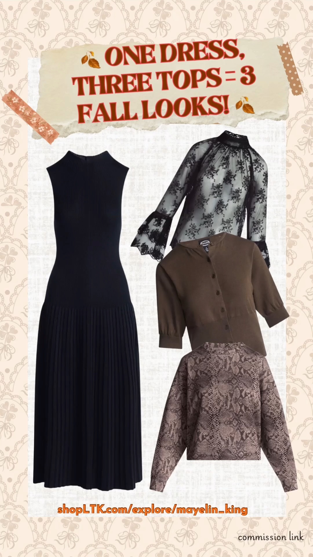 fall outfits women over 50
Your summer dresses aren’t done yet—let’s give them a fall makeover! 🍂✨

Who says a summer dress can’t have a fall moment?! 👀✨ I’m showing you 3 different ways to style one summery dress for fall—because getting more outfits from what you already own is always a win!

Add a cozy cardigan, layer on a blazer, or switch up with a fancy sweatshirt for a whole new vibe. 🤎

One dress, three looks, and so much more wear from your wardrobe! 🙌🏽

Which one is your favorite—1, 2, or 3? 👇🏽 Save this for fall inspiration and follow for more easy styling ideas! 🍂❤️

#ltkseasonal #ltkmidsize

#LTKootd #LTKOver40 #LTKPlusSize