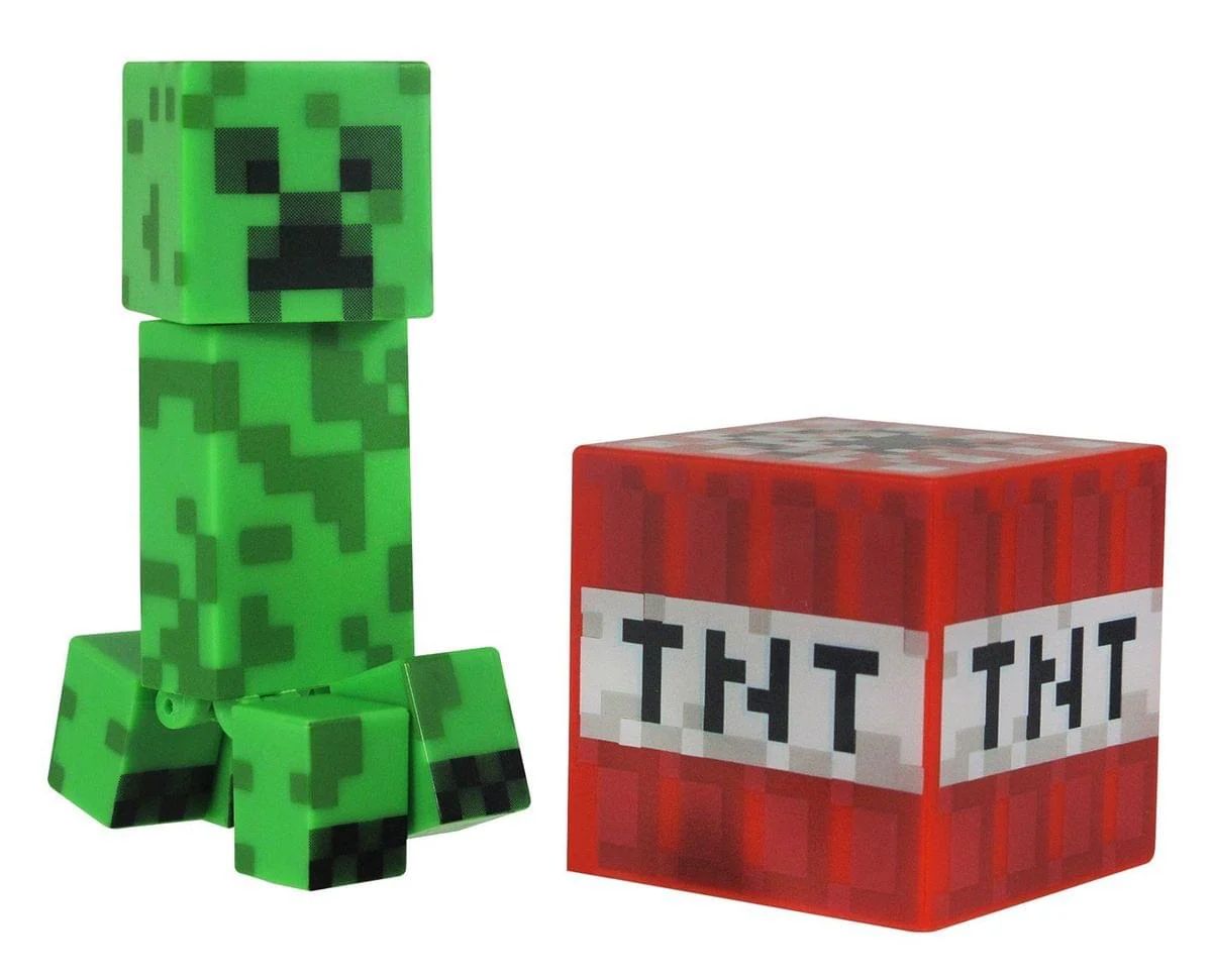 Minecraft 3" Series 1 Figure With Accessories: Creeper | Toynk