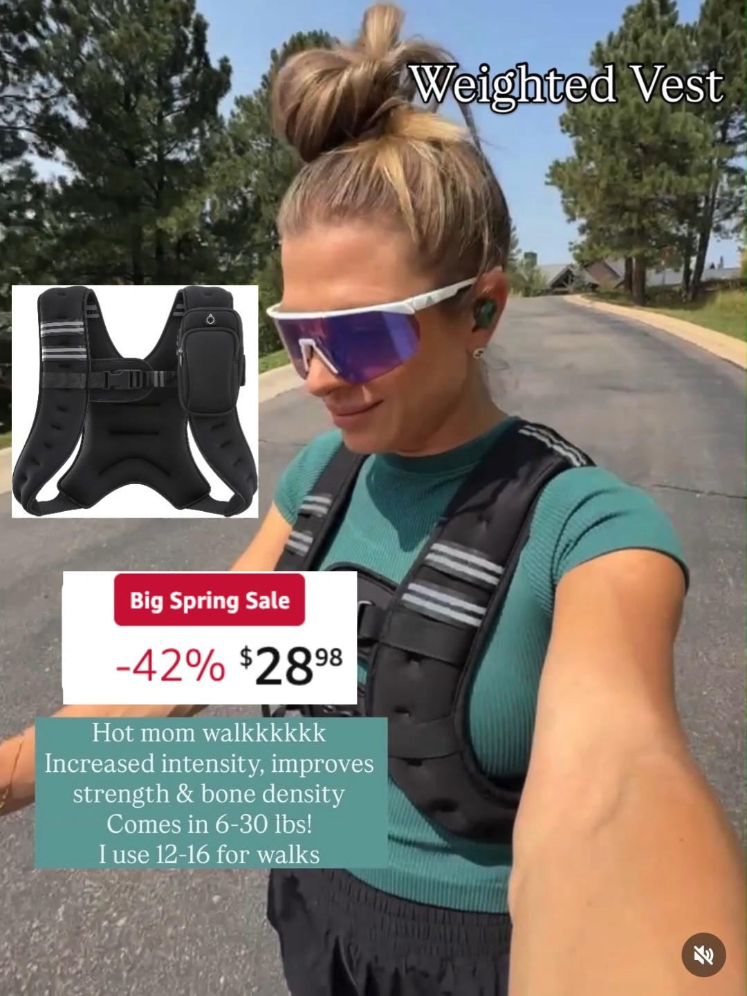 The Zelus weighted vest is my secret weapon for walks, runs, and quick home workouts, adding challenge without the bulk. Small layer, big burn 💪🏃‍♀️🔥
#AmazonBigSpringSale #ZelusWeightedVest #WeightedVest #AmazonFinds #FitnessGear #WorkoutEssentials #HomeWorkout #ActiveLifestyle #StrengthTraining #SpringSale 

 #LTKActive #LTKSaleAlert