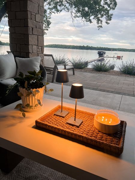 Summer nights! All the ambiance with the cutest cordless outdoor lamps and hearth and hand 5 wick citronella candle target finds, summer patio decor, patio furniture 

#LTKSeasonal #LTKStyleTip #LTKHome