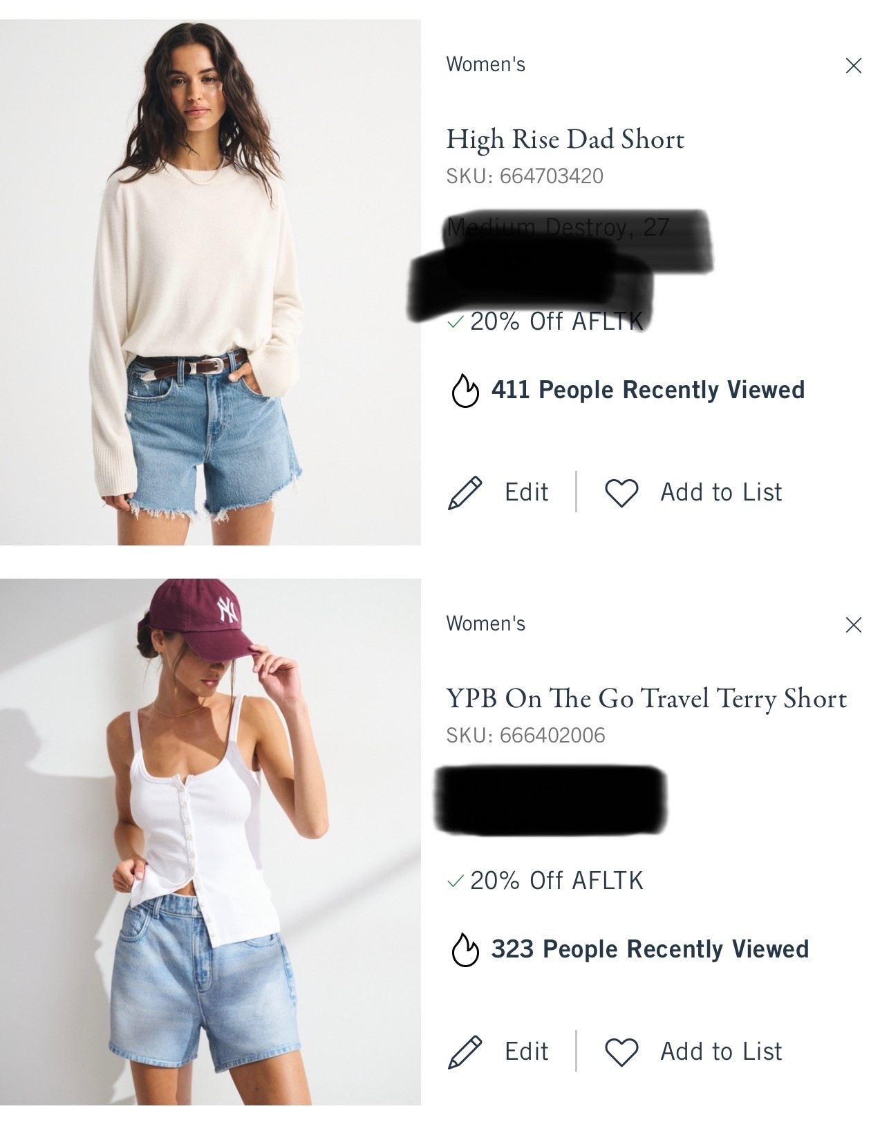 What I’m buying from @abercrombie from the sale. I need more denim shorts and I am very picky! Use code: LTKAF for an extra 20% off. Limited time only!

#LTKxAbercrombie #LTKootd #LTKmomlife
