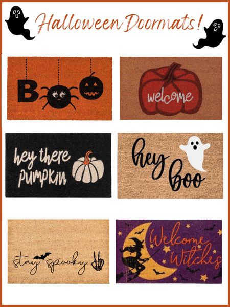 Halloween doormats 

#LTKHalloween #LTKhome #LTKSeasonal